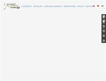 Tablet Screenshot of gwenergy.hu